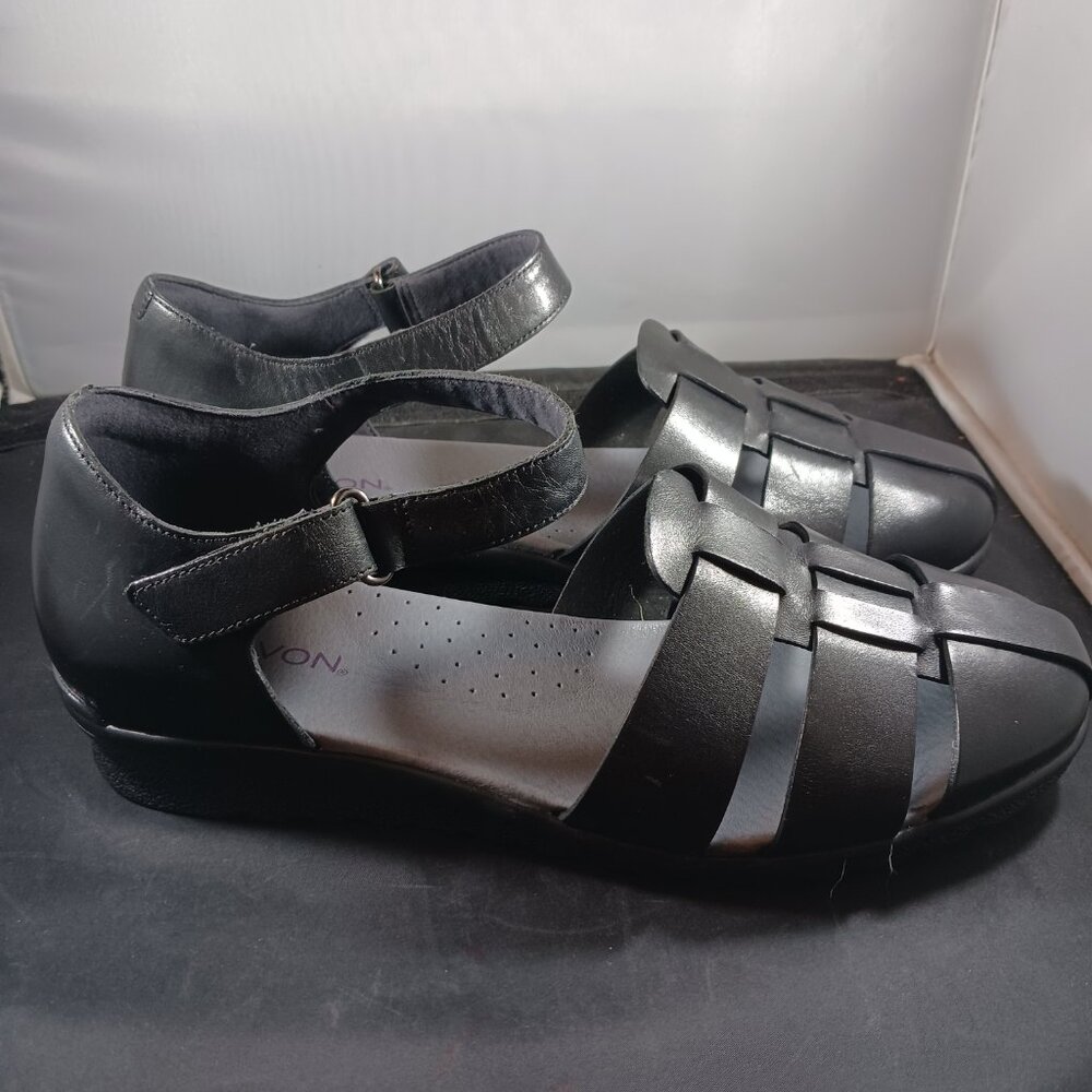 Aravon Women's Josie Mary Jane/Ballet Flat Comfort Shoes size 9